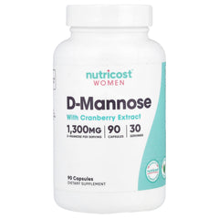 Nutricost - Naiset D-Mannosi Cranberry-uutteella