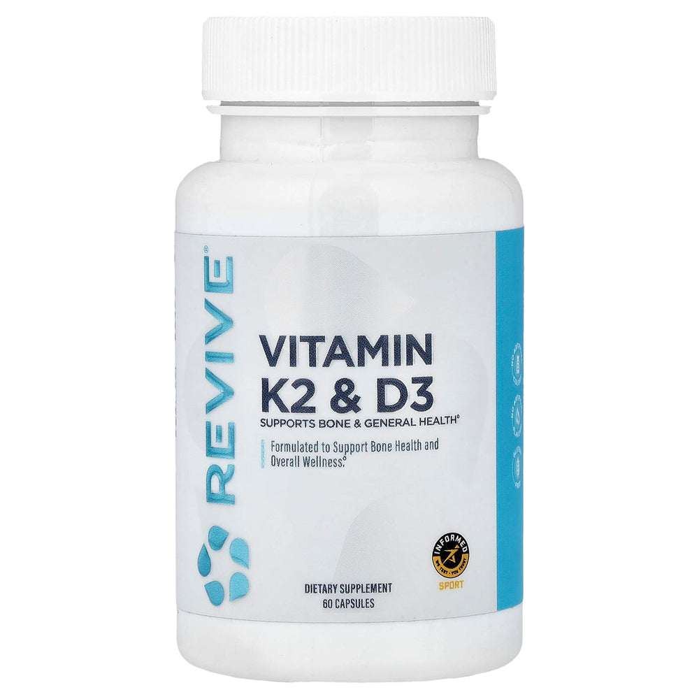 Revive Vitamin K2 & D3 – 60 kapslar framsida
