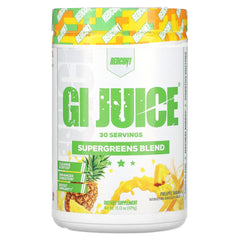 Redcon1 GI Juice baksida med näringsfakta