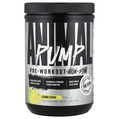 Universal Nutrition - Pump Pre-Workout Non-Stim, Lemon Surge - 442g