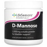 Lifeseasons D-Mannose 94.97g framsida