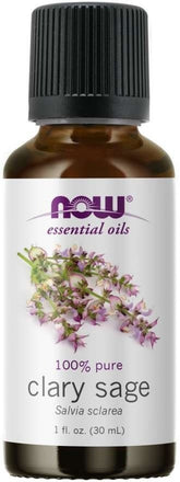 NOW Foods - Clary Sage Oil - 30ml (KORT DATO 2026-09-30)