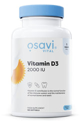 Osavi - Vitamin D3 2000IU - 120 pehmeää kapselia