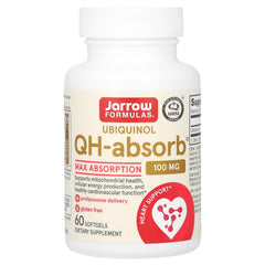 Ubiquinol QH-Absorb 100 mg baksida