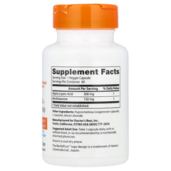 Doctor's Best - Benfotiamine 150 + Alpha-Lipoic Acid 300 - 60 Vcaps