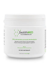 Zeolithmed Ultrafin medicinsk zeolit 200g framsida