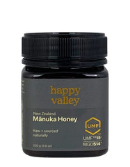 Happy Valley Manuka Honey framsida