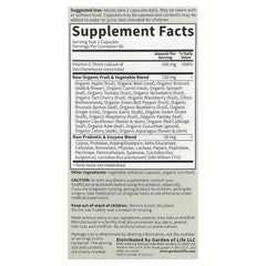 Vitamin Code RAW Vitamin C näringsfakta