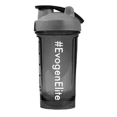 Evogen - Elite Transparent Shaker, Grå - 500ml.