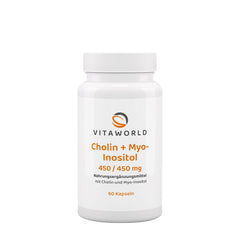 Vitaworld - Choline + Myo-Inositol - 60 Caps