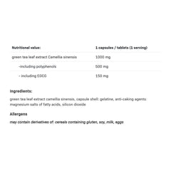 Allnutrition - Green Tea - 90 Caps