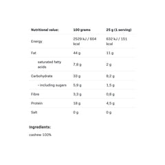 Allnutrition - Cashew-kermavaahto - 500g (KORT DATUM 2026-07-30)