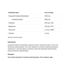 Allnutrition CRE1 Creapure Creapure-märkning detalj
