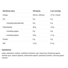 Allnutrition - Delicious Sauce, Salted Caramel - 500g (KORT DATUM 2026-06-30)