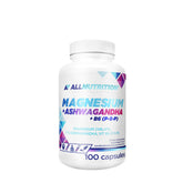 Allnutrition - Magnesium + Ashwagandha + Vitamin B6 (P-5-P) - 100 Caps