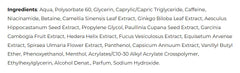Amix Super Fat Burner Booster Gel baksida näringsfakta