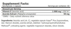 Amix - Provegan Vitamin C - 60 kapsler