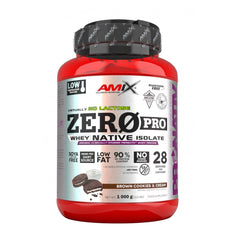 Zero Pro Whey Native Isolate Vit Choklad framsida