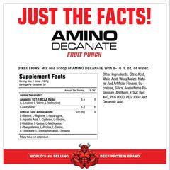 Musclemeds - Amino Decanate - Amino Syrekomplex