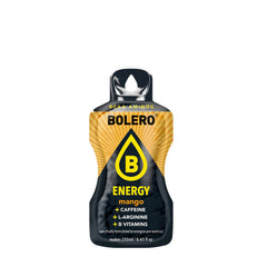 Bolero Energy ingredienslista etikett
