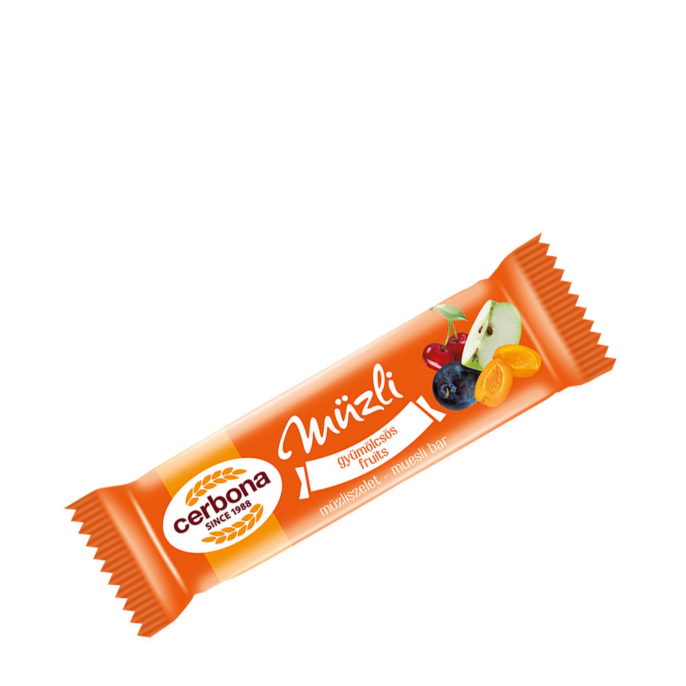 Cerbona - Fruit Muesli Bar - 20 g