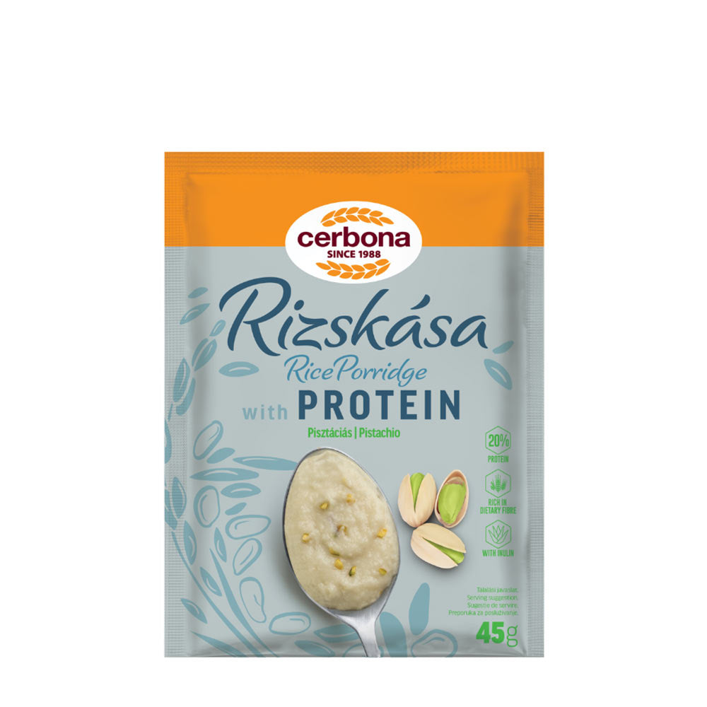 Cerbona - Rice Porridge With Protein - Pistachio - 10 Servings
