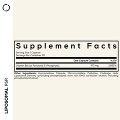 Codeage - Liposomal P5P - 90 Vcaps - 90 Vegetable Caps