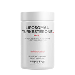 Codeage - Liposomal Turkesteron - 120 Vcaps - 120 Vegetable Caps