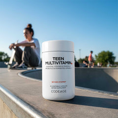 Codeage - Teen Multivitamin - 30 Vcaps - 30 Vegetable Caps
