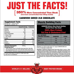 MuscleMeds - Carnivor™ Shred 100% Oksekødsprotein Isolat + Fedtforbrænding