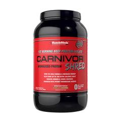 MuscleMeds - Carnivor™ Shred 100% Naudan Proteiini Isolaatti + Rasvanpoltto