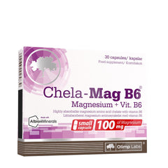 Olimp Labs - (Also Marketed As Olimp Sports Nutrition) - Chela-Mag B6 - 30 Caps