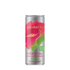 Vízangyal Zero Collagen Drink can featuring watermelon flavor, vibrant design, and no additives.
