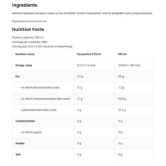 OstroVit - Voimakuorrutettu Ruokasuihke - 250ml