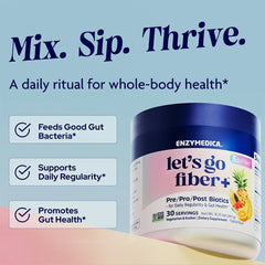 Enzymedica - Let's Go Fiber+