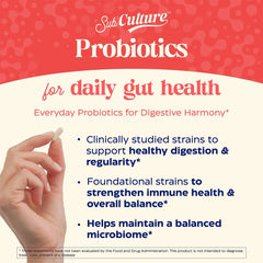 Enzymedica - Subculture™ Probiotic For Daily Gut Health - 30 Caps