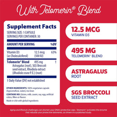 Enzymedica - Telomere Plus® - 30 Caps