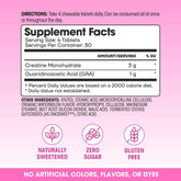 My Lean Creatine Rainbow Sherbert baksida