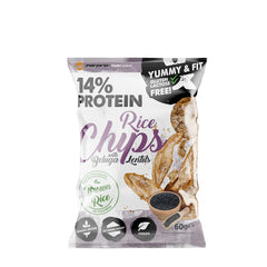 Forpro - 14% Protein Rice Chips With Beluga Lentils - 60 g
