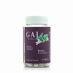 Gal Lemon Balm Extract & L-Theanine Caps näringsfakta