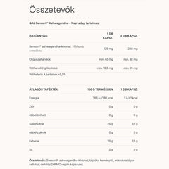 Gal - Sensoril® Ashwagandha - 60 Kapsler