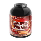 Ironmaxx 100% Whey Protein jar,high-quality protein powder,ideal for muscle growth and recovery.
