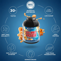 IronMaxx 100% Whey Protein ingredienser lista