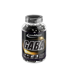Ironmaxx GABA Caps - 100 capsules of gamma-amino-butyric acid for enhanced wellbeing.