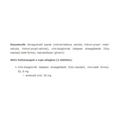 Jutavit - Zinc Bisglycinate - 60 Tablets