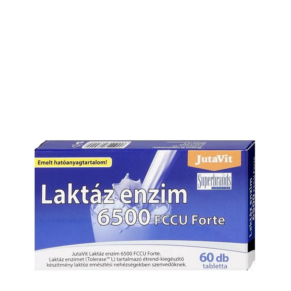 JutaVit - Lactase Enzyme 6500 Fccu Forte - 60 Tabs
