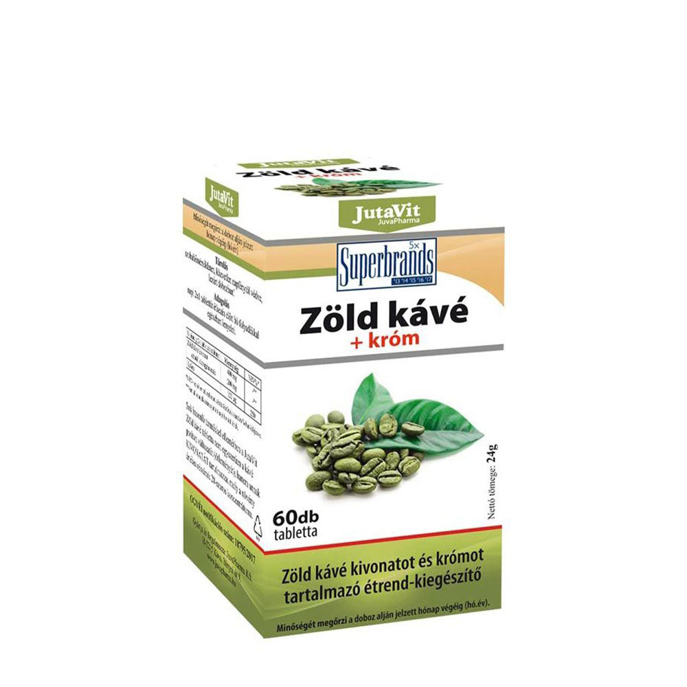 JutaVit - Green Coffee + Chromium - 60 Tabs