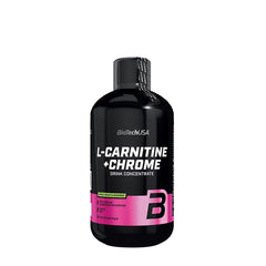L-Carnitine + Chrome – Energi & Metabolism baksida med näringsinformation
