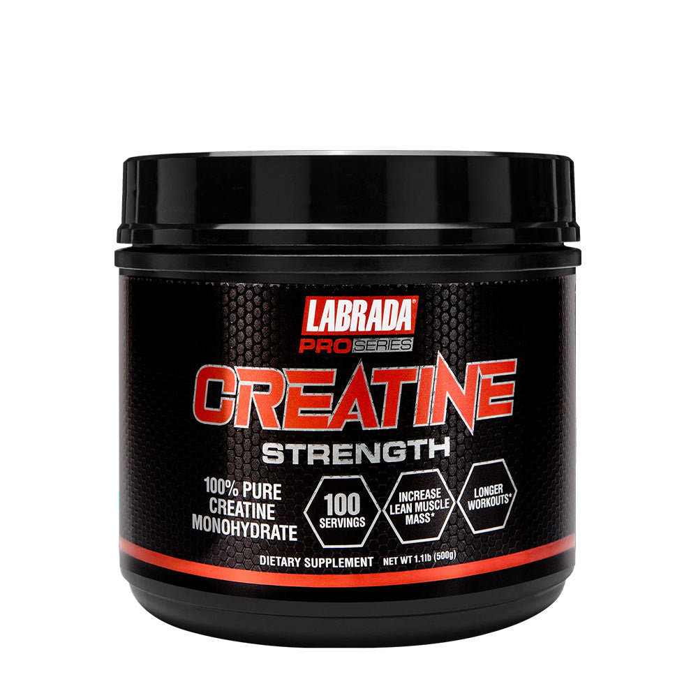 Labrada Pro Series Creatine: 100% pure creatine monohydrate for increased muscle mass and strength.