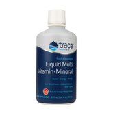 Trace Minerals - Liquid Vitamin-Mineral baksida näringsfakta